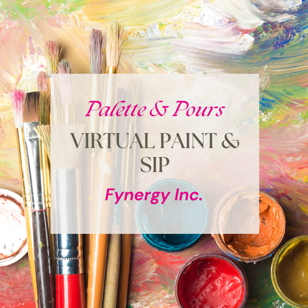 Palette & Pours: A Virtual Paint & Sip